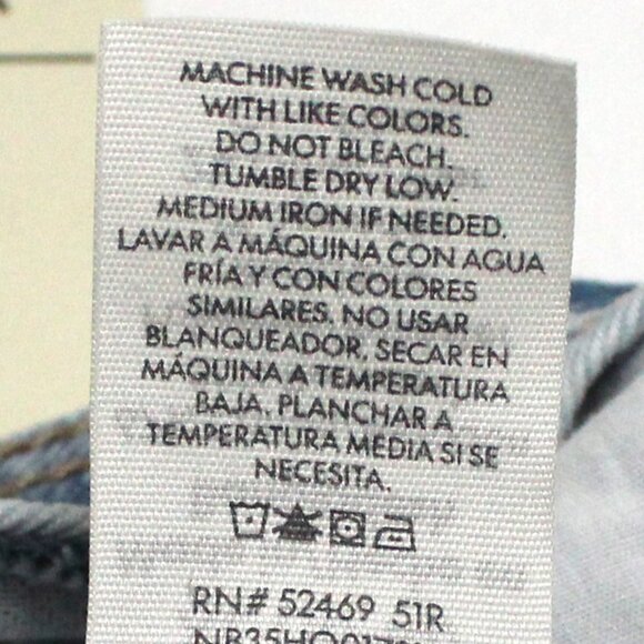 No Boundaries XL 16-18 No Waist Wide Leg Baggy Light Wash Blue Denim Jeans - Picture 8 of 12